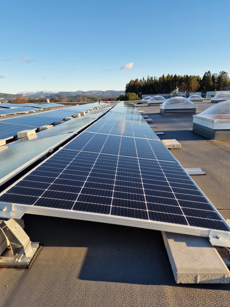 Solceller
